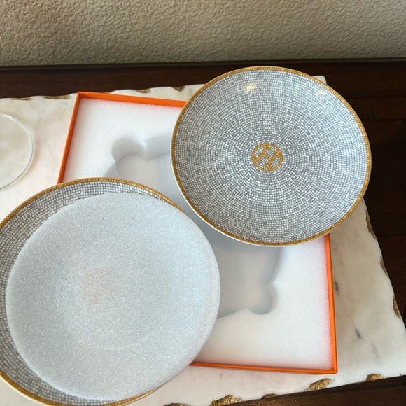 Hermes side plate set of 2 - Picture 2 of 3